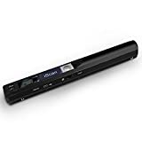 Portable Handheld Scanner, Document Wand Scanner Handheld for Business Photo Picture Receipts Books JPG/PDF Format Selection Micro SD Card Hand Scanner-B