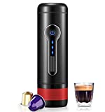 CONQUECO Portable Espresso Maker Travel Coffee Maker Portable Electric Espresso Machine suit for Travel, Outdoor, Home and Office
