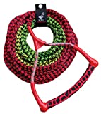 Airhead Water Ski Rope with Radius Handle, 3 Section for Water Skis, Wakeboards and Kneeboards