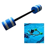DUDNJC Aquatic Exercise Dumbbells, Aqua Fitness Barbells Exercise Hand Foam Bars, Aquatic Hand Bar Weight Barbells Workout Resistance Training Water Float for Water Aerobics Fitness Pool Exercises