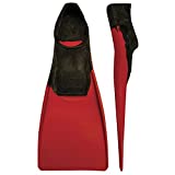 FINIS Long Floating Fins for Swimming and Snorkeling , Black/Red , XL (US Male 9-11 / US Female 10-12)