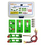 EUDAX Physics Science Lab Learning Circuit kit,Electricity Experiment Set,Building Circuits for Kids Junior Senior High School Students (Basic kit)