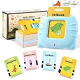 Educational Toys for 2 3 4 Years Old 112 Audible Baby Flash Cards, Toddlers Learning Toys for 2-4 Year Old Kids Interactive Activity Birthday Gifts for Boys Girls Ages 2 3 4 5