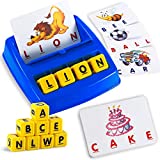 Matching Letter Game, Alphabet Spelling & Reading Words, Objects & Number & Color Recognition, Early Learning Educational Toy for Preschooler & Kindergarten Kids Over 3-8 Years Old, Best Gifts