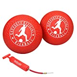 GoSports Official Kickball with Pump (2 Pack), 10'