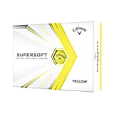 2021 Callaway Supersoft Golf Balls , Yellow