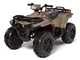 Kid Trax Yamaha ATV Toddler/Kids Electric Ride On Toy, 12 Volt, 3-7 yrs Old, Max Weight 88 lbs, Single or Double Riders, MP3 Player Input, Kodiak Tan (KT1579)