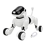 HONG111 Robot Dog, Robots for Kids, Dog Robot Toys for Kids 2,3,4,5,6,7,8,9,10 Year Olds and Up, Intelligent Early Education Smart Touch Voice Electric Robot Dog Gift Children Toy