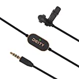 Deity V.Lav Pre-Polarized Lavalier Lapel Microphone Omnidirectional Condenser Mic for DSLRs Camcorders Smartphones Handy Recorders Laptop Bodypack Transmitters Tablets