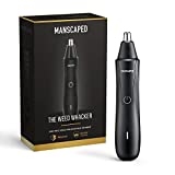 MANSCAPED™ The Weed Whacker™ Nose and Ear Hair Trimmer – 9,000 RPM Precision Tool with Rechargeable Battery, Wet/Dry, Easy to Clean, Hypoallergenic Stainless Steel Replaceable Blade