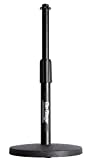 On-Stage DS7200B Adjustable Desktop Microphone Stand, Black