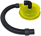 Delmar Tools Patent Pending Shop Vacuum Dust Separator, Included 90° Adapter and Hose, Attaches To 5 Gallon Buckets In Seconds, Engineered For Maximum Peformance