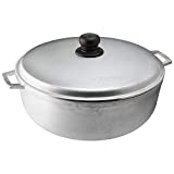 IMUSA USA 2.0Qt Traditional Colombian Caldero for Cooking and Serving, Silver