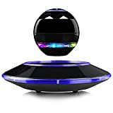 Magnetic Levitating Speaker, RUIXINDA Levitating Bluetooth Speakers with Led Lights, Wireless Floating Speaker with Bluetooth 5.0, 360 Degree Rotation, Home Office Decor Cool Tech Gadgets Gifts