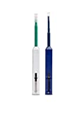 2pcs Fiber Optic Cleaner - for 1.25mmLC/MU 2.5mm SC/F C/STE2000 One Click Glass Fiber Cleaning Pen - for Fiber Optic Connectors Cleaning