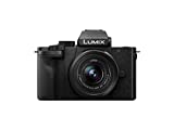 Panasonic LUMIX G100 4k Mirrorless Camera for Photo and Video, Built-in Microphone with Tracking, Micro Four Thirds Interchangeable Lens System, 12-32mm Lens, 5-Axis Hybrid I.S, DC-G100KK (Black)
