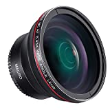 Neewer 55MM 0.43x Professional HD Wide Angle Lens (Macro Portion) for Nikon D3400, D5600 and Sony Alpha Cameras