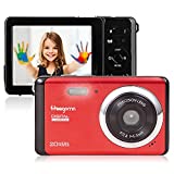 Digital Camera for Kids, HD Video Camera with 2.8' LCD Screen, Rechargeable Point and Shoot Camera, Compact Portable Cameras for Kids, Beginner, Students,Teens Gifts
