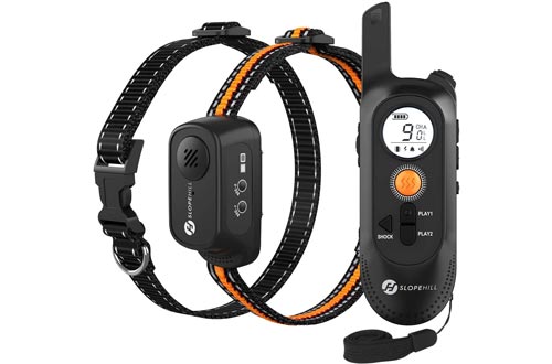 Slopehill Dog Training Collar with Voice Commands