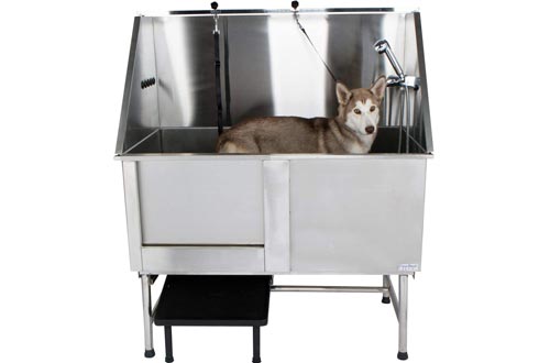 PawBest Stainless Steel Dog Bath Tub
