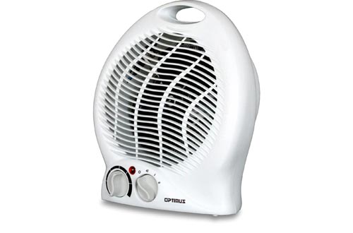 Optimus H-1322 Portable 2-Speed Fan Heater with Thermostat