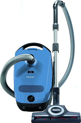 Miele Classic C1 Turbo Team Bagged Canister Vacuum, Tech Blue