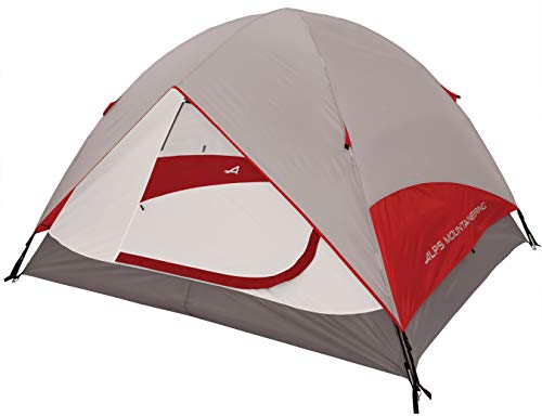 ALPS Mountaineering Meramac 4-Person Tent, Gray/Red