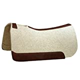 5 Star - 1 1/8' Extra Thick Rancher Western Saddle Pad - The Rancher Performer Full Skirt 32' x 32' This Horse Saddle Pad is Great for Ropers and Ranchers. Free Sponge Saddle Pad Cleaner Included