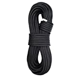 C·WILDYFIELD Static Rock Climbing Rope UIAA 10.5mm 45M(150FT) 60M(200FT) 90M(300FT) for Outdoor Climbing, Mountaineering, Rappelling, Caving, Rescue, Safety Nylon Kernmantle Rope