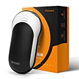OCOOPA 10000mAh Hand Warmers Rechargeable, Electric Hand Warmer Power Bank, 15hrs Long Lasting Heat, 3 Levels, Outdoors, Raynauds, Heat Therapy, Black