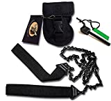 Sportsman Pocket Chainsaw 36 Inch Long Chain & FREE Fire Starter Best Compact Folding Hand Saw Tool for Survival Gear, Camping, Hunting, Tree Cutting or Emergency Kit. Replaces Your Pruning & Pole Saw