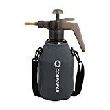 CoreGear (ULTRA COOL™ XLS) USA Misters 1.5 Liter Mister & Sprayer Personal Water Pump With Full Neoprene Jacket and Built-In Carrying Strap (Grey)