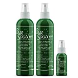 Bug Soother Spray (2, 8 oz) - Natural Insect, Gnat and Mosquito Repellent & Deterrent - Chemical-Free - Safe Bug Spray for Adults, Kids, Pets, & Environment - Made in USA - Includes 1 oz. Travel Size
