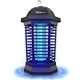 Klahaite Bug Zapper for Outdoor and Indoor, 4200V High Powered Electric Mosquito Zappers Killer, Insect Fly Trap for Home Backyard Patio (Black)