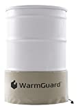 WarmGuard WG55 Insulated Drum Band Heater - Barrel Heater, Fixed Internal Thermostat Max Temp 145 F, Tan