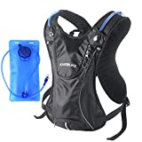Hydration Backpack,Hiking Backpack with 2L Water Bladder Lightweight Breathable Cycling Backpack for Men,Women,Running,Cycling