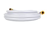 Camco TastePURE 75ft Drinking Water Hose - Lead and BPA Free - Reinforced for Maximum Kink Resistance - Features a 5/8' Inner Diameter (21008), White