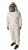 The Ultra Breeze Beekeeping Suit with Veil, 1-Unit, White, X-Large