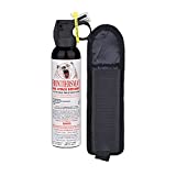 SABRE Frontiersman Bear Spray 9.2 oz with Holster — Maximum Strength, Maximum Range & Greatest Protective Barrier Per Burst! — Effective Against All Types of Bears