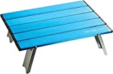 Small Camping Table, Folding Camping Tables, Portable Beach Table, Aluminum Camping Side Table, Camping Tables that Fold Up Lightweight, Folding Camp Table, Small Folding Table Portable Outdoor Table