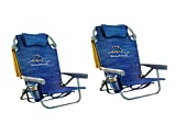 Tommy Bahama Backpack Beach Chair 2 Pack (Sailfish and Palms)