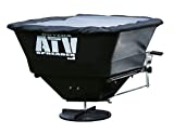 Buyers Products ATVS100 ATV All-Purpose Broadcast Spreader 100 lbs. Capacity with Rain Cover , Black
