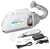 Sanifog Cordless Disinfectant Fogger Machine for 25ft Spray ULV Cold Fogger Electric Sprayer Commercial Industrial and Home Use (3L)