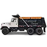 Carolina Tarps Electric Aluminum 4-Spring Dump Truck Tarp System for Beds Up to 24' Long and Under 95' Wide