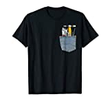 Work Tools Set in My Pocket Funny Mechanic T Shirt For Dad