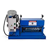 Happybuy Cable Wire Stripping Machine 0.06 inch -1.5 inch,Portable Powered Wire Stripper Machine 11 Channels 10 Blades,Automatic Wire Stripping Tool 75ft/minute,for Recycling Copper Wire