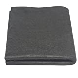 HANSWAY High Temp 18' X 24' X 1/8' Carbon Fiber Welding Blanket Protect Work Area from Sparks & Splatte (18 x 24 inches)
