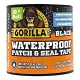 Gorilla Waterproof Patch & Seal Tape 4' x 10' Black, (Pack of 1)