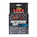 T-REX Waterproof Tape for Wet or Rough / Dirty Surfaces Including Underwater, Leaks, Hose Repair and More, Black, 1-Roll (285988)