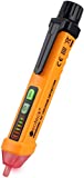 Neoteck Non-Contact AC Voltage Tester Pen, AC 12-1000V, LED Flashlight, Buzzer Alarm for Live/Null Wire Judgment